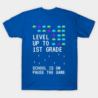Level up to Third Grade back to School kids Clothing T-Shirt